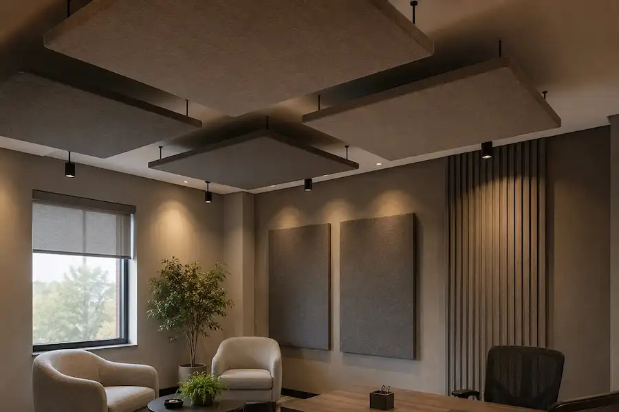 Insonorización de oficinas y locales | reverberacion eco interior