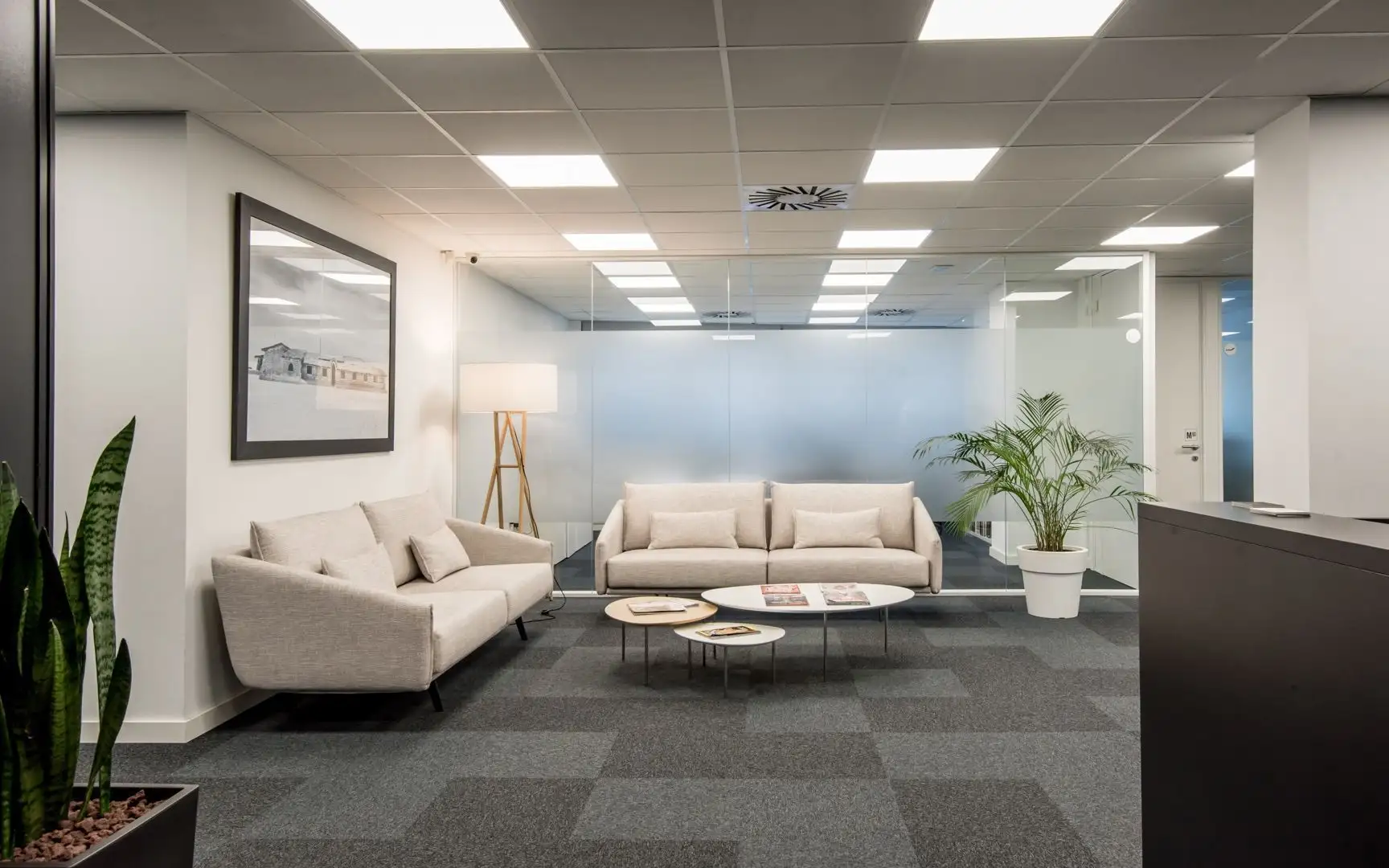 sala de espera centro de negocios