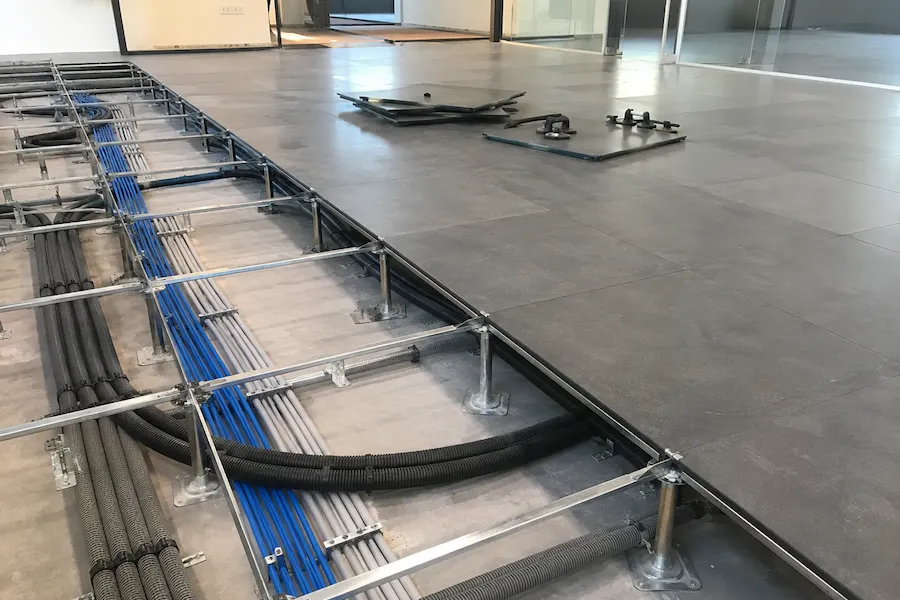 Suelos técnicos | cableado suelos tecnicos