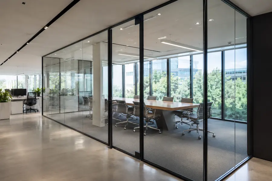 Mamparas de oficina en Barcelona | mamparas acristaladas oficinas